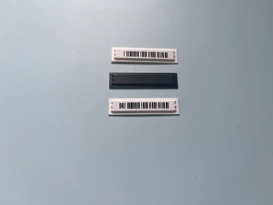 High Precision EAS Barcode Waterproof Label Am Dr Label for Clothing